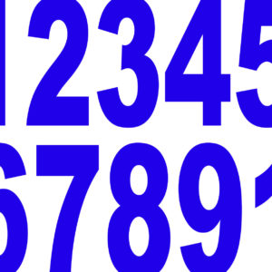 Numbers in English course