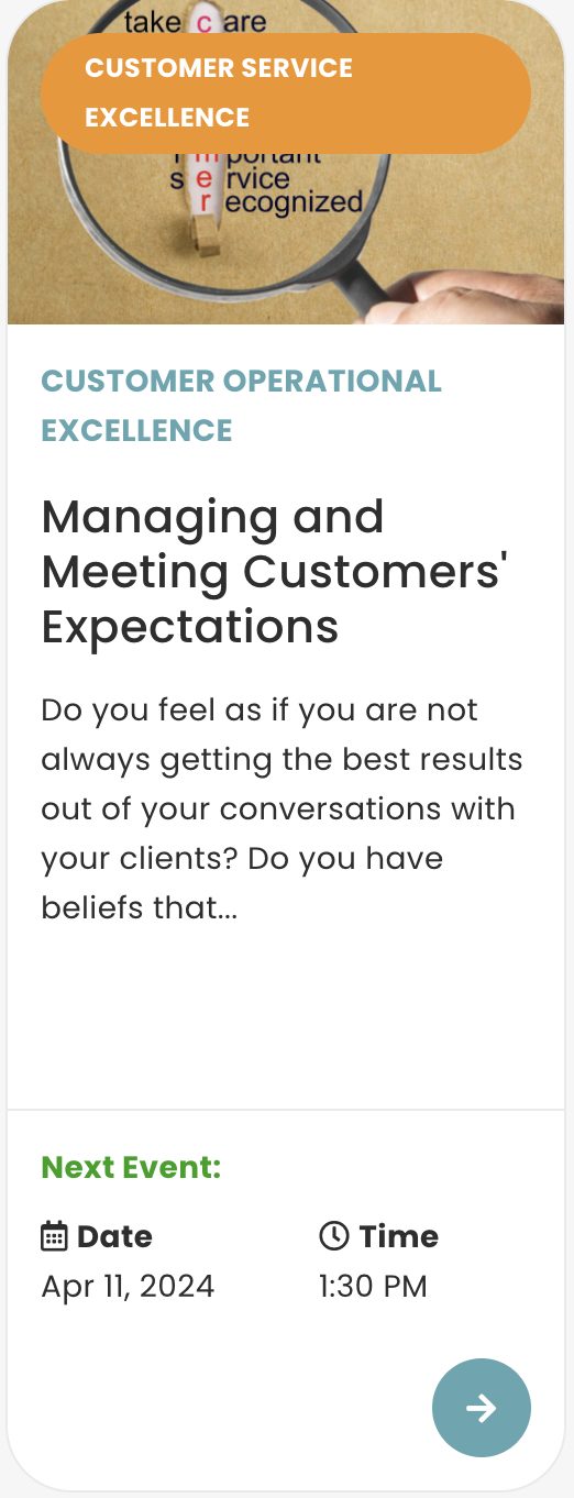 Check out our Customer Service Courses in English for Employees on our Budget Friendly Online Learning Platform with Lessons in Live-Streaming with Professional English Trainers.