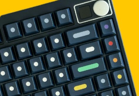 Stylized keyboard illustrating the Latin alphabet and its role in digital communication and global language evolution